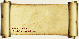 Anđela Maksimović vizit kartica